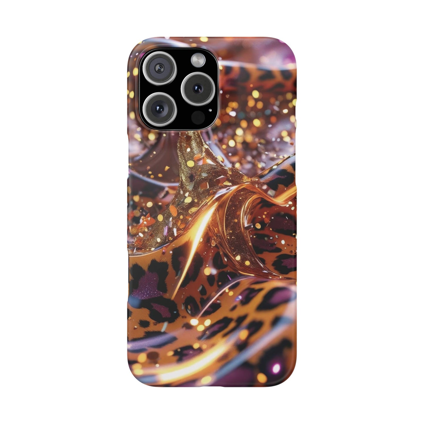 Snap Case Leopard Muster iPhone Handyhülle