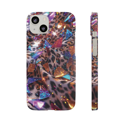 Snap Case Leopard Muster iPhone Handyhülle