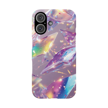 Snap Case iPhone Handyhülle – 3D-Effekt mit Diamant Design