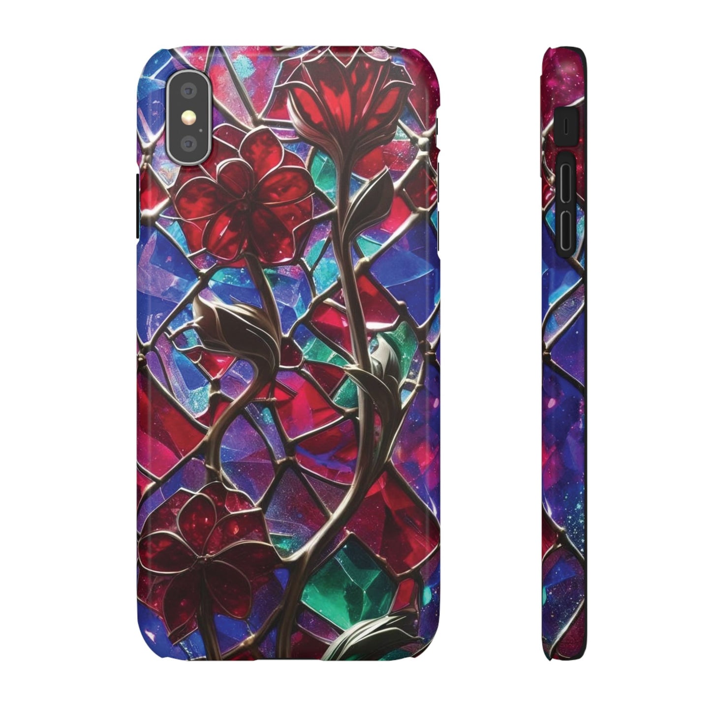 iPhone Snap Case – Glasmosaik 3D Optik Design