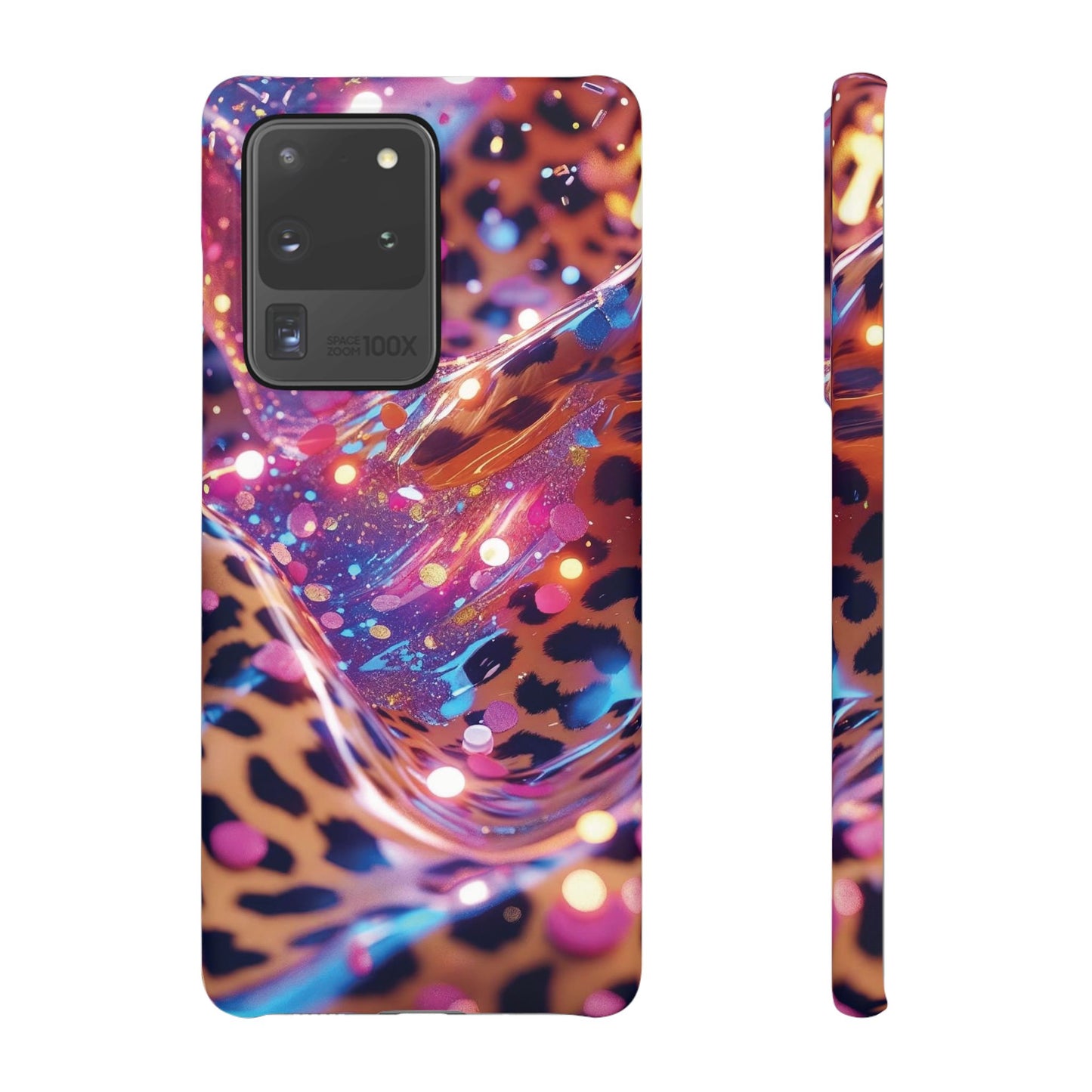 Snap Case Leopard Muster Samsung Handyhülle