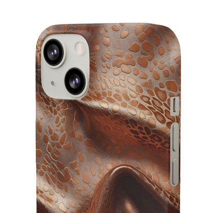 Snap Case Leopard Muster iPhone Handyhülle – Luxus trifft Design