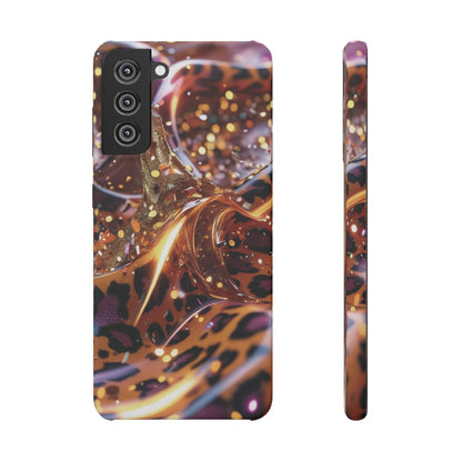 Snap Case Leopard Muster Samsung Handyhülle