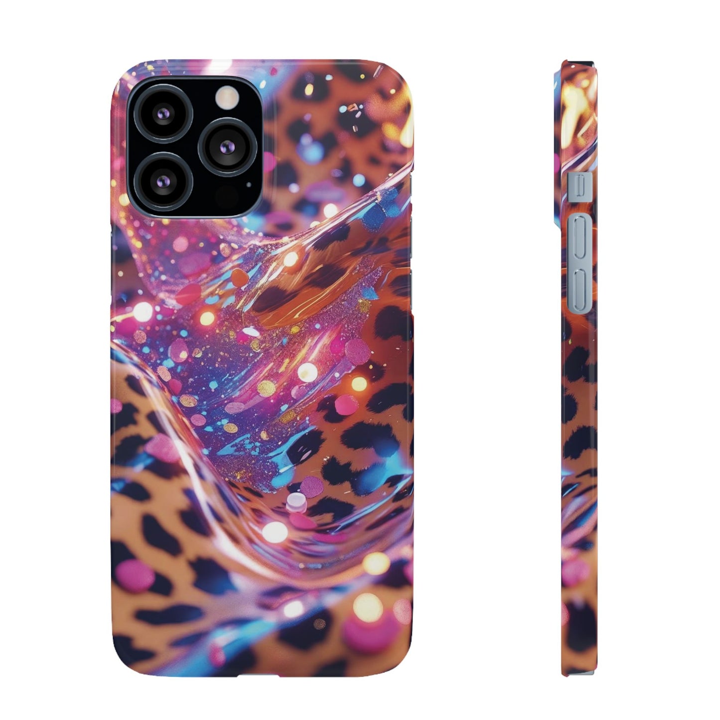 Snap Case Leopard Muster iPhone Handyhülle
