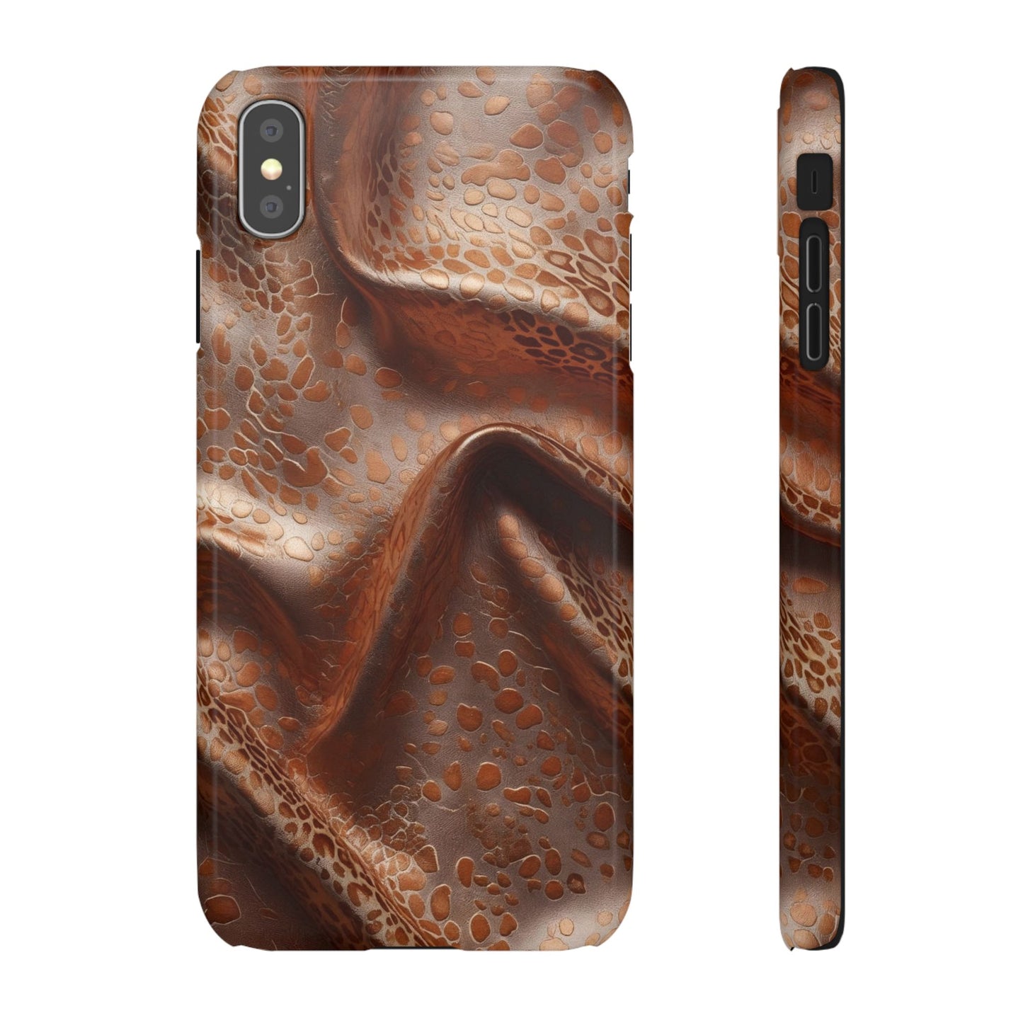 Snap Case Leopard Muster iPhone Handyhülle – Luxus trifft Design