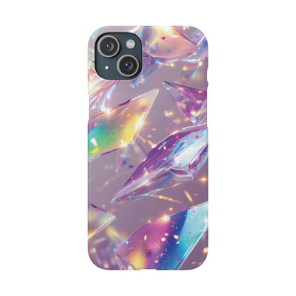 Snap Case iPhone Handyhülle – 3D-Effekt mit Diamant Design
