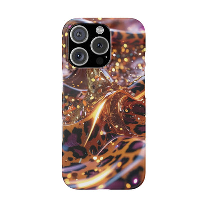 Snap Case Leopard Muster iPhone Handyhülle