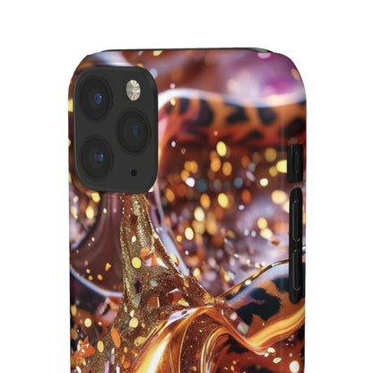 Snap Case Leopard Muster iPhone Handyhülle