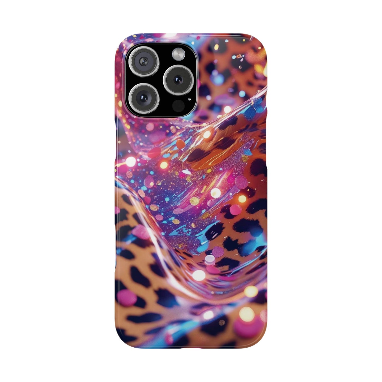 Snap Case Leopard Muster iPhone Handyhülle