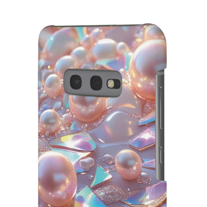 Snap Case Samsung Handyhülle – 3D Perlen Effekt