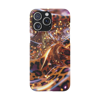 Snap Case Leopard Muster iPhone Handyhülle