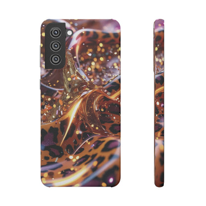 Snap Case Leopard Muster Samsung Handyhülle