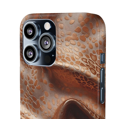 Snap Case Leopard Muster iPhone Handyhülle – Luxus trifft Design