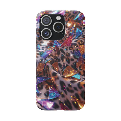 Snap Case Leopard Muster iPhone Handyhülle