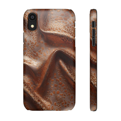 Snap Case Leopard Muster iPhone Handyhülle – Luxus trifft Design