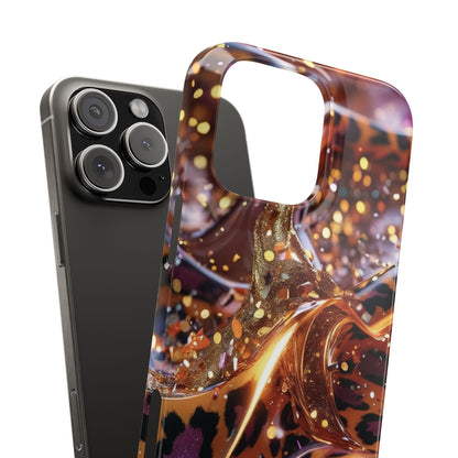 Snap Case Leopard Muster iPhone Handyhülle
