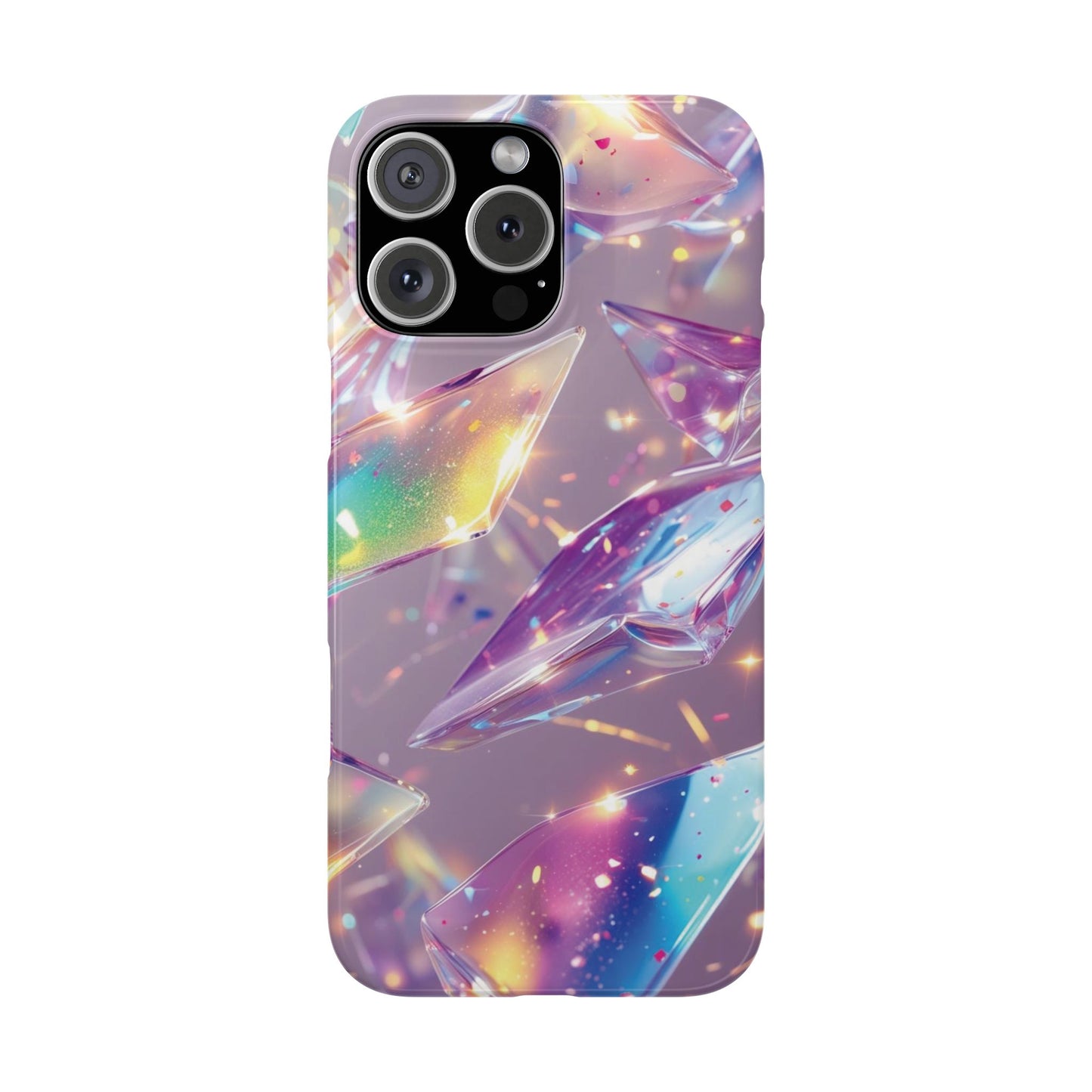 Snap Case iPhone Handyhülle – 3D-Effekt mit Diamant Design