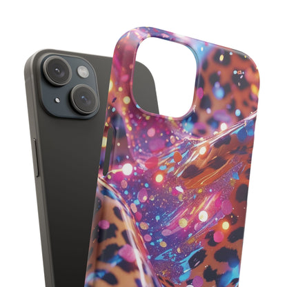 Snap Case Leopard Muster iPhone Handyhülle