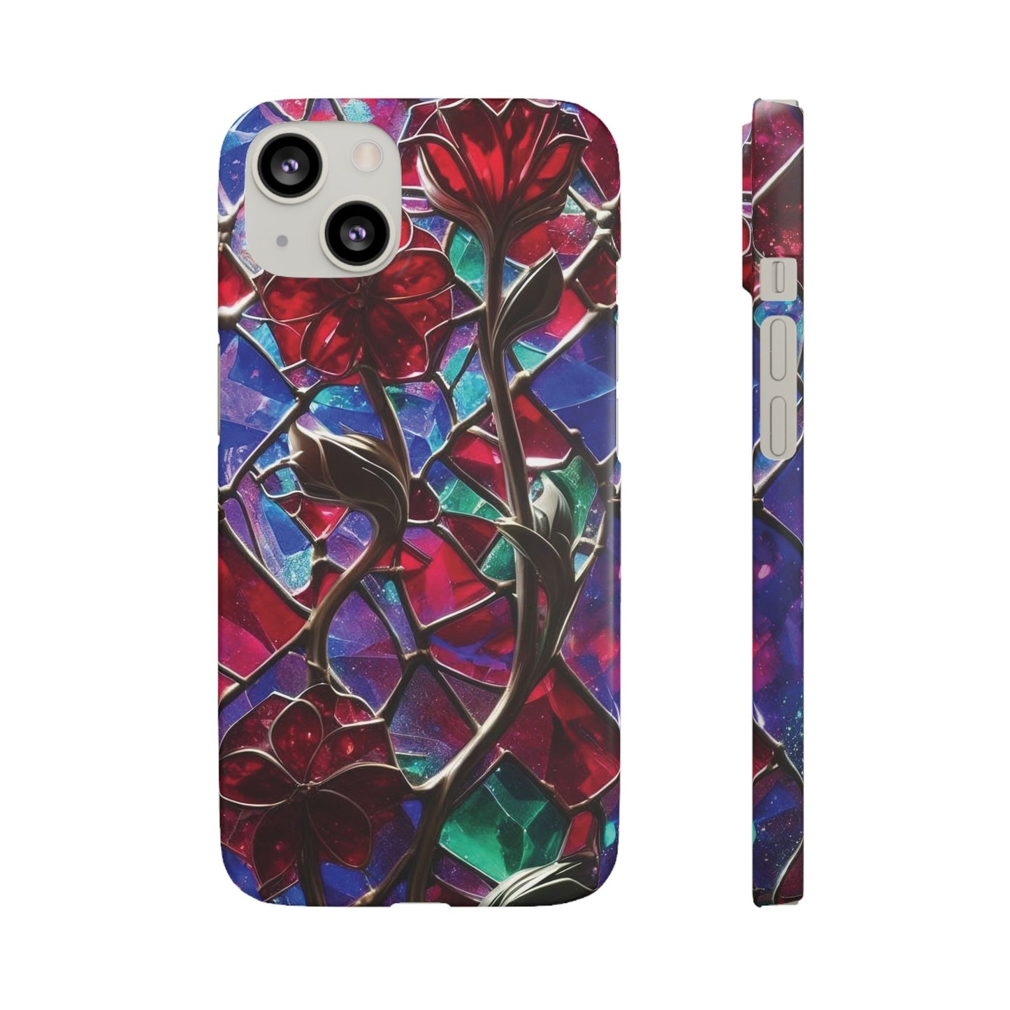 iPhone Snap Case – Glasmosaik 3D Optik Design