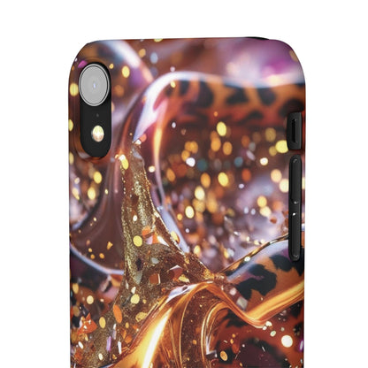 Snap Case Leopard Muster iPhone Handyhülle