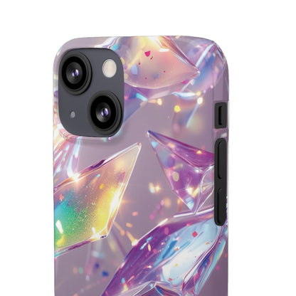 Snap Case iPhone Handyhülle – 3D-Effekt mit Diamant Design