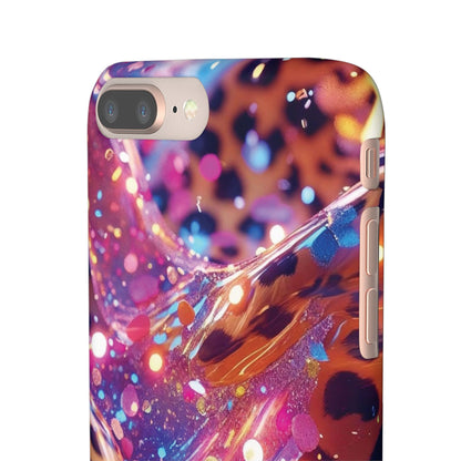 Snap Case Leopard Muster iPhone Handyhülle