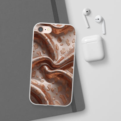iPhone Flexi Case – Leopardenmuster