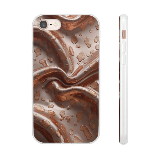 iPhone Flexi Case – Leopardenmuster