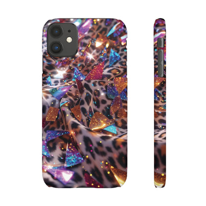 Snap Case Leopard Muster iPhone Handyhülle