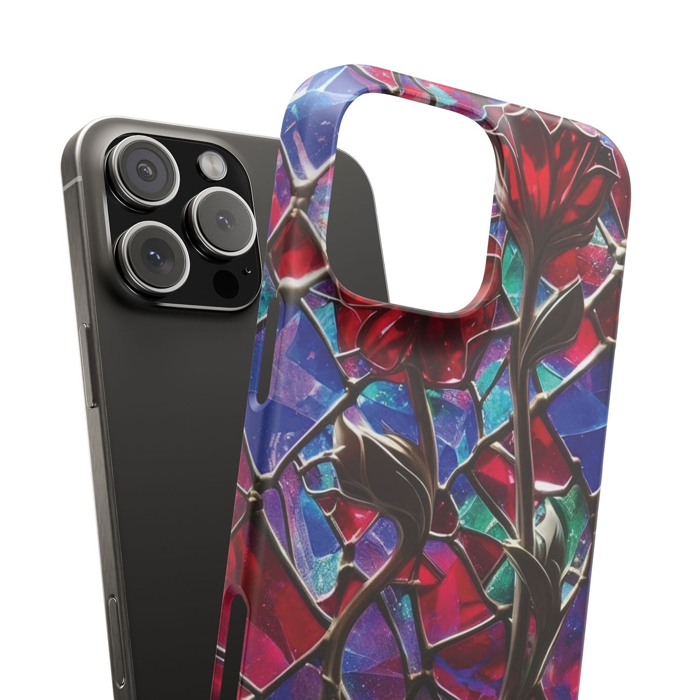 iPhone Snap Case – Glasmosaik 3D Optik Design