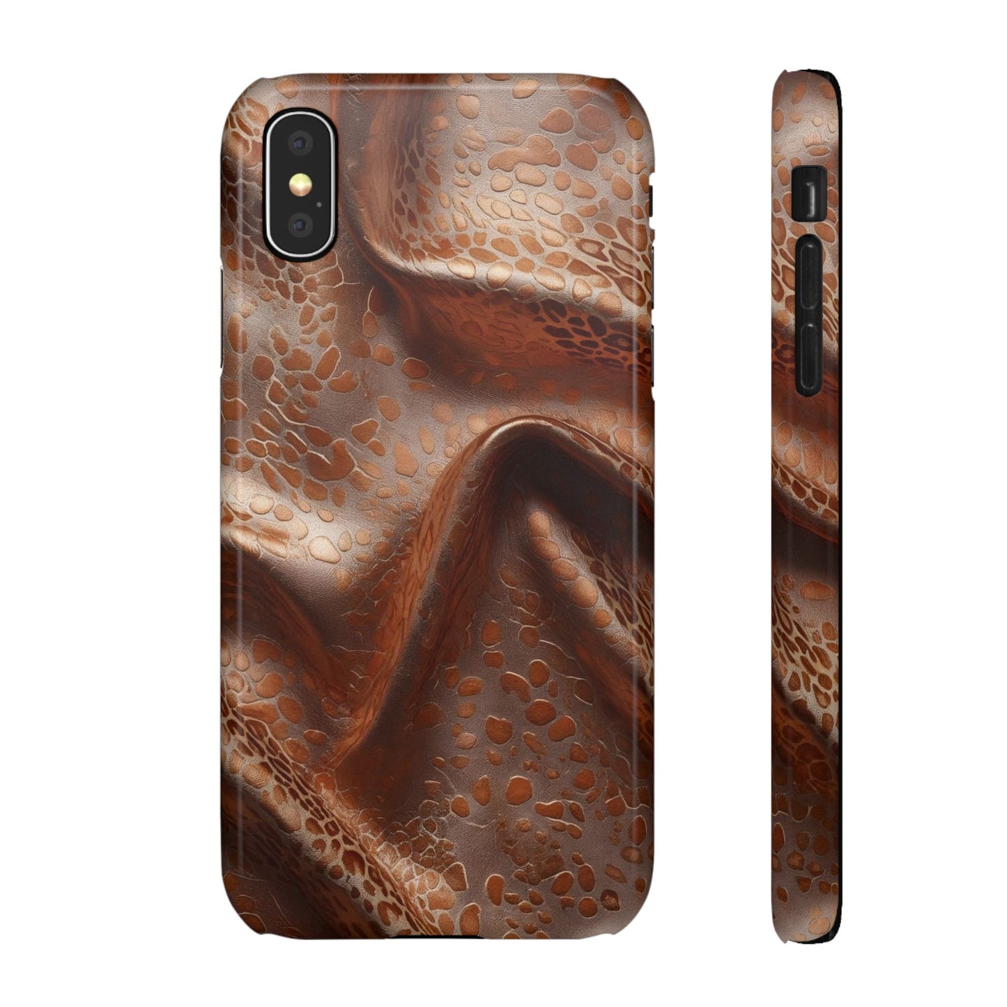 Snap Case Leopard Muster iPhone Handyhülle – Luxus trifft Design