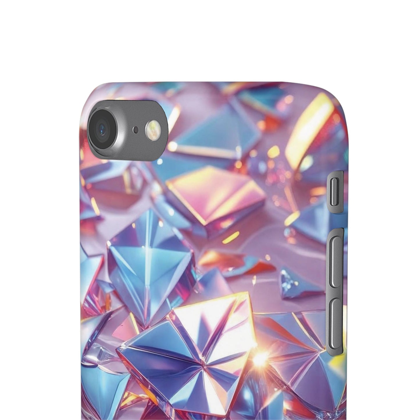 Snap Case iPhone Handyhülle – 3D-Effekt mit Diamant Design
