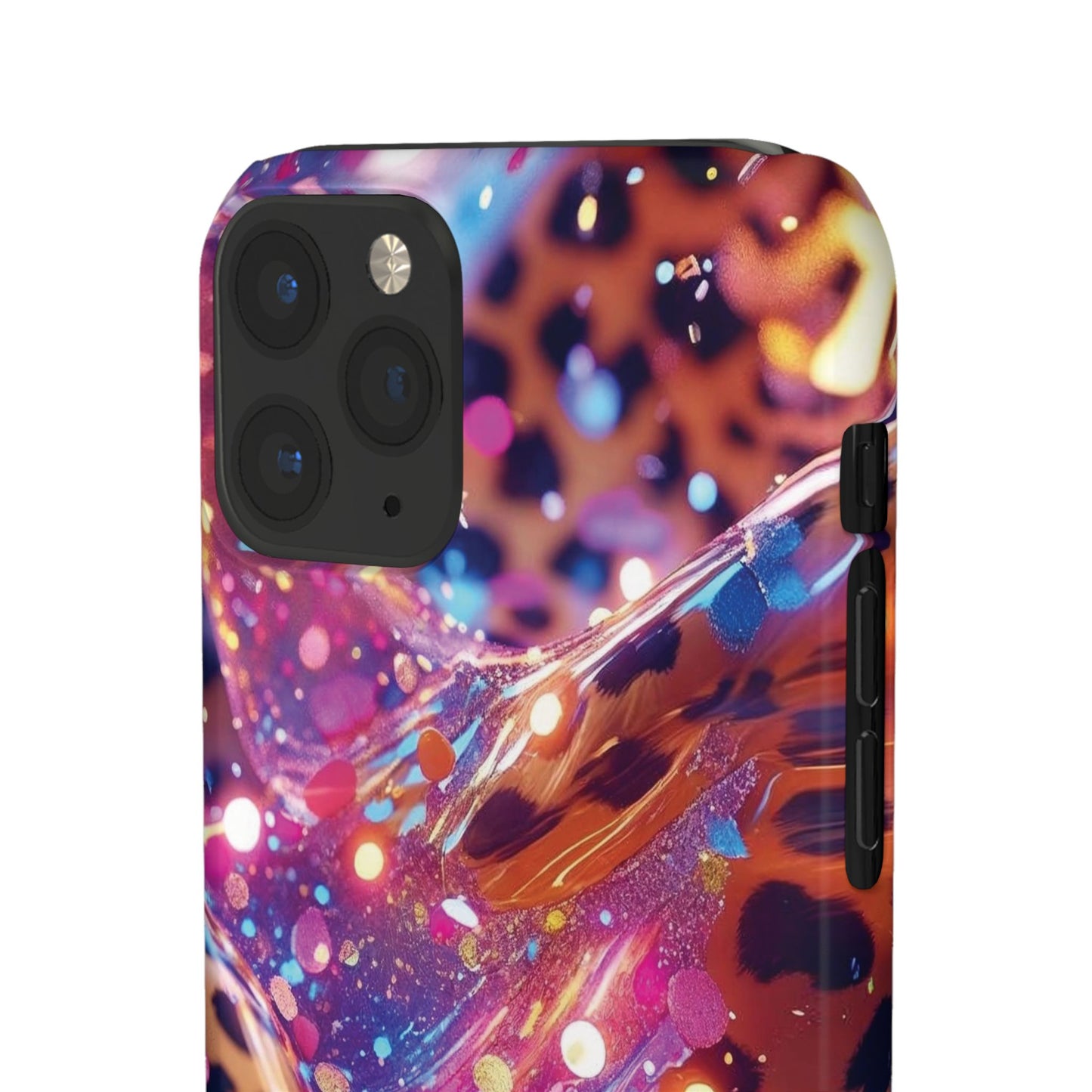Snap Case Leopard Muster iPhone Handyhülle