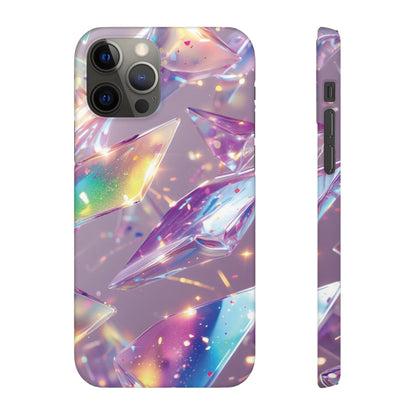 Snap Case iPhone Handyhülle – 3D-Effekt mit Diamant Design