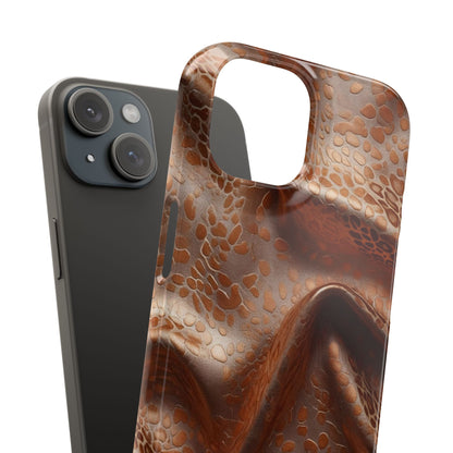 Snap Case Leopard Muster iPhone Handyhülle – Luxus trifft Design