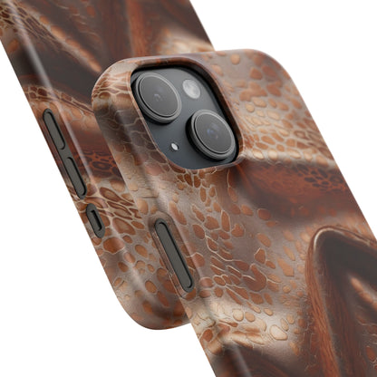 Snap Case Leopard Muster iPhone Handyhülle – Luxus trifft Design