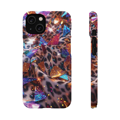 Snap Case Leopard Muster iPhone Handyhülle
