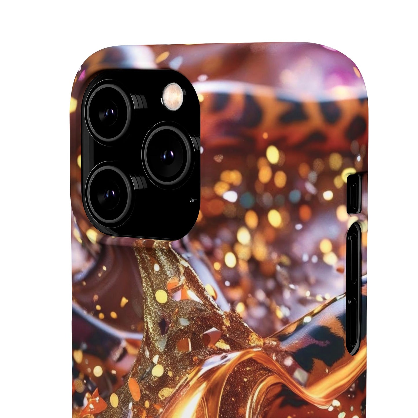 Snap Case Leopard Muster iPhone Handyhülle