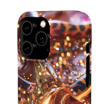 Snap Case Leopard Muster iPhone Handyhülle