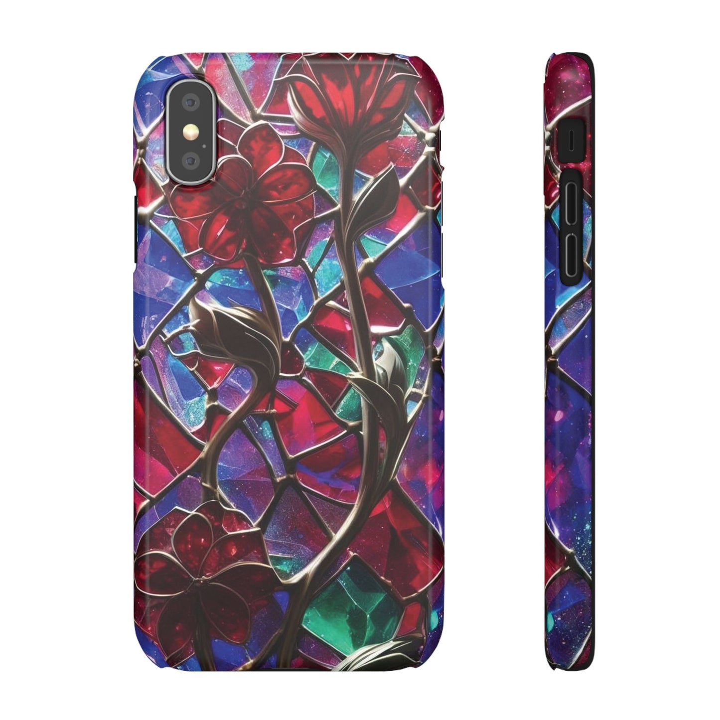 iPhone Snap Case – Glasmosaik 3D Optik Design