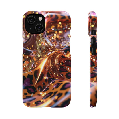 Snap Case Leopard Muster iPhone Handyhülle