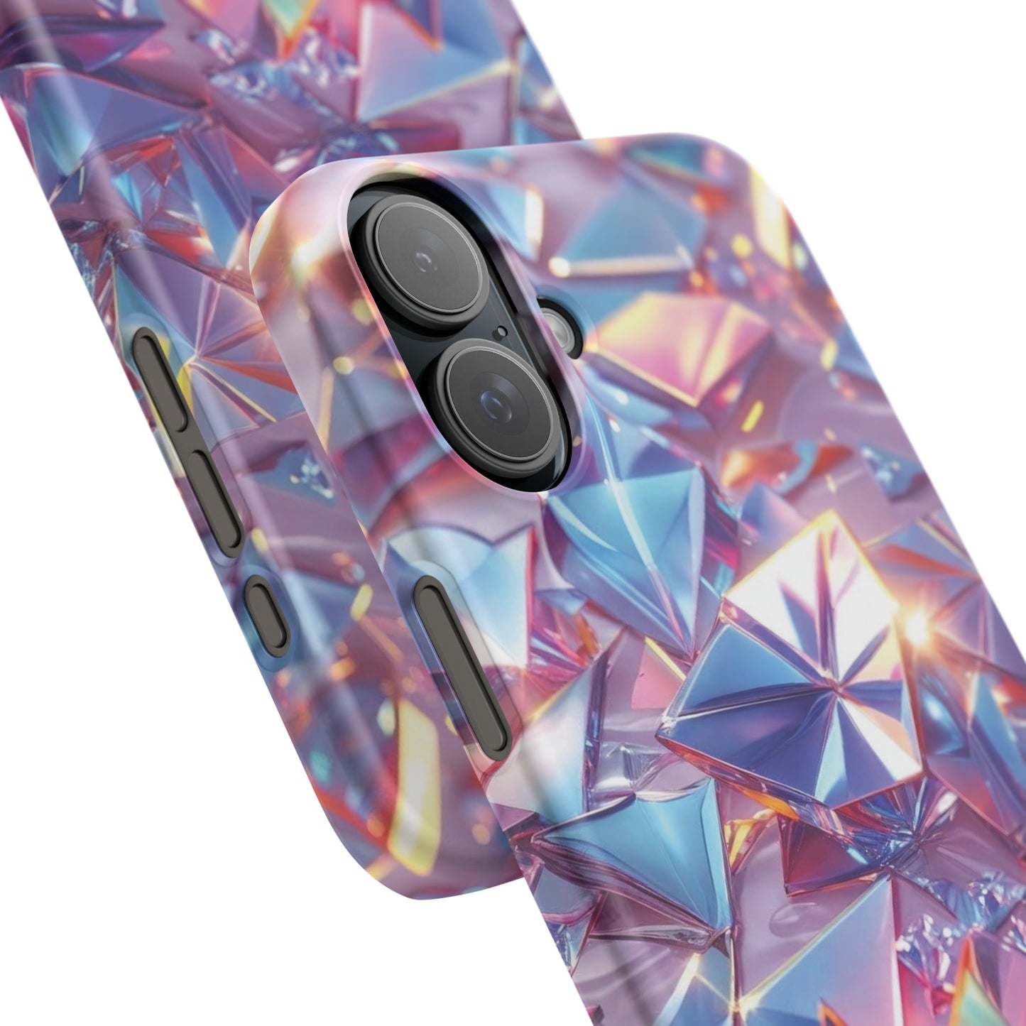 Snap Case iPhone Handyhülle – 3D-Effekt mit Diamant Design