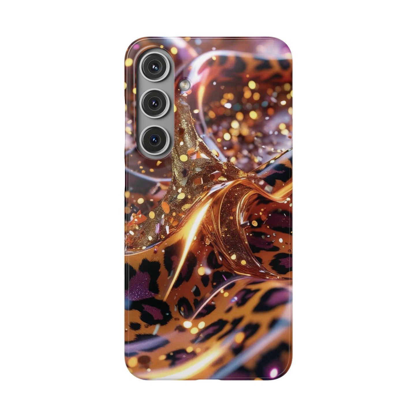 Snap Case Leopard Muster Samsung Handyhülle
