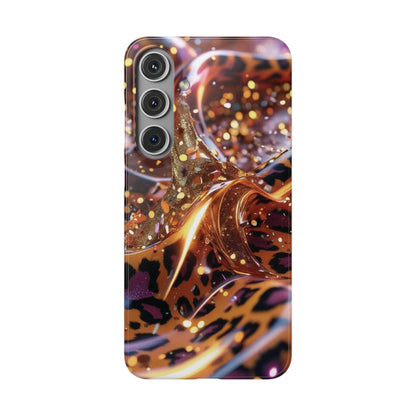 Snap Case Leopard Muster Samsung Handyhülle
