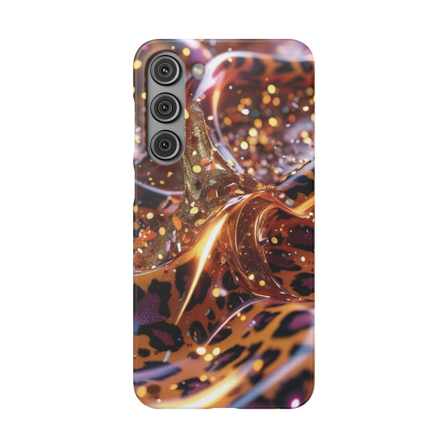 Snap Case Leopard Muster Samsung Handyhülle