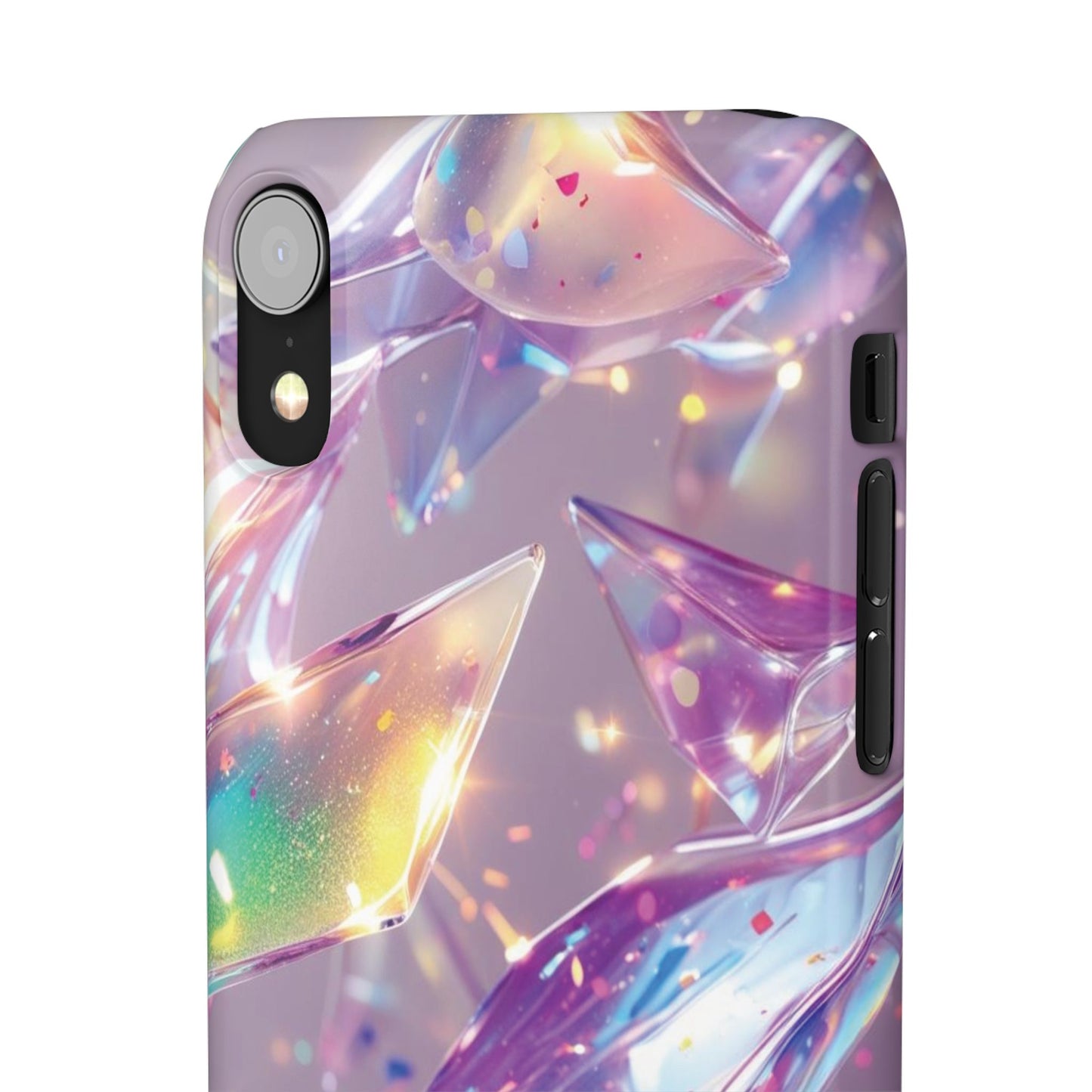 Snap Case iPhone Handyhülle – 3D-Effekt mit Diamant Design