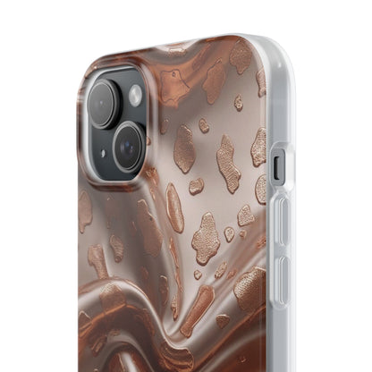 iPhone Flexi Case – Leopardenmuster