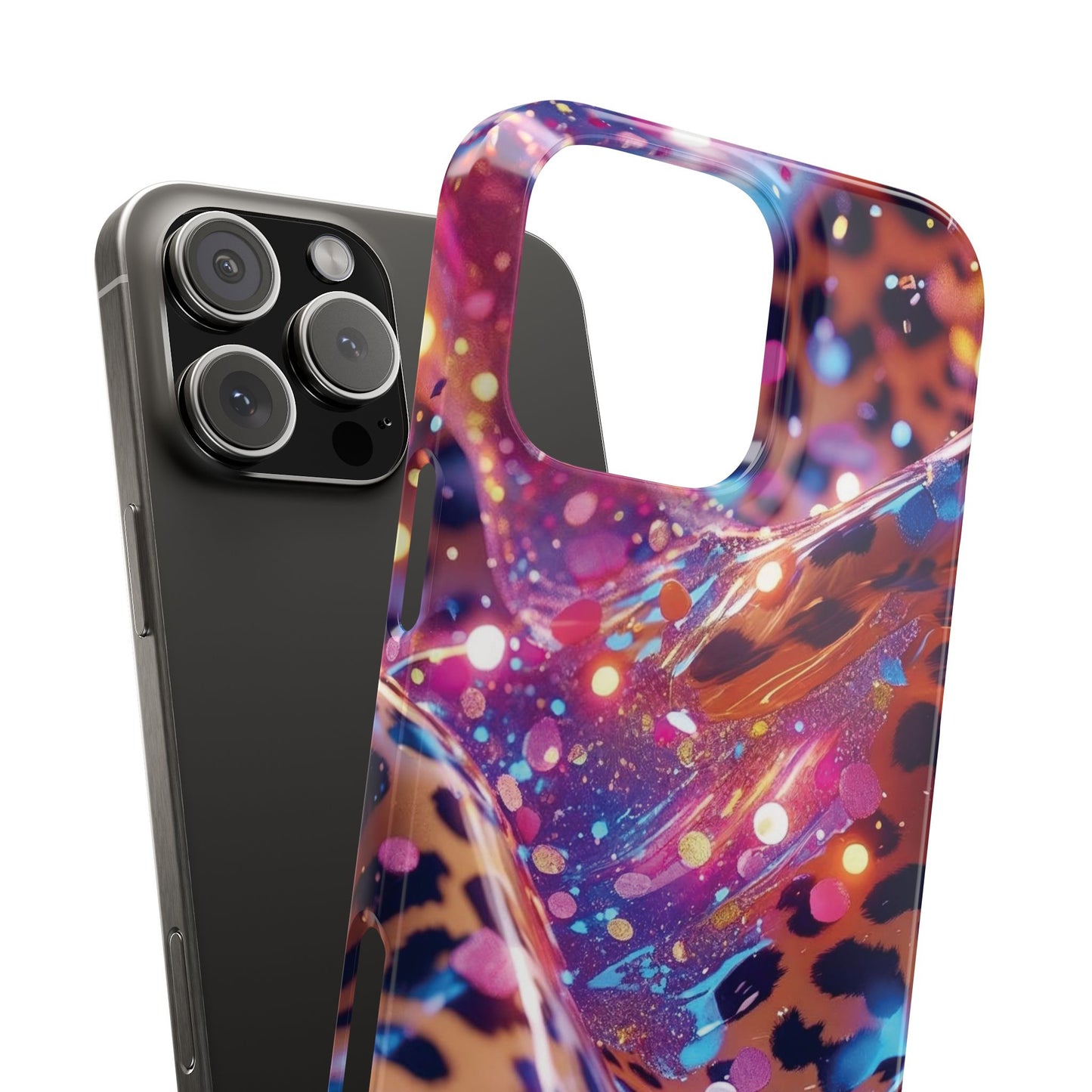 Snap Case Leopard Muster iPhone Handyhülle