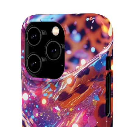 Snap Case Leopard Muster iPhone Handyhülle