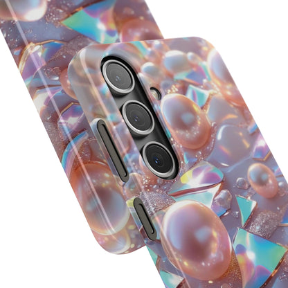 Snap Case Samsung Handyhülle – 3D Perlen Effekt